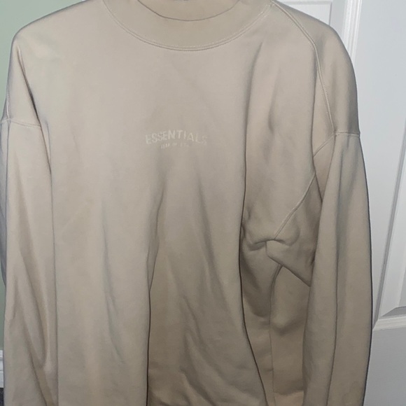 Essentials fear of god hoodie cream - Picture 3 of 6